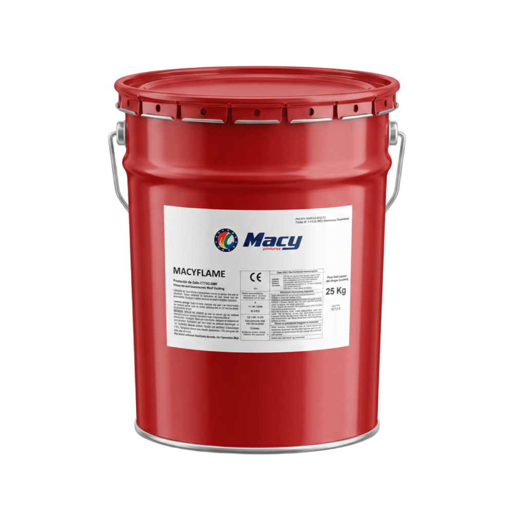 Pintura Intumescente al Agua Macyflame