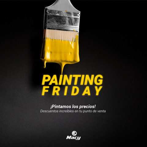 Ãšnete al Painting Friday de Pinturas Macy