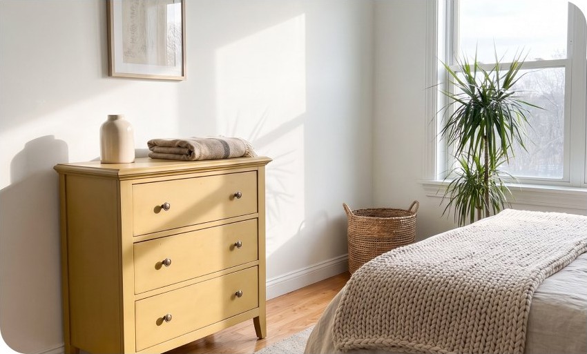 Cómo pintar un mueble con efecto tiza en un fin de semana