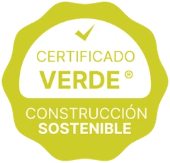 Certificado VERDE de construcción sostenible