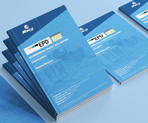 El 90% de los productos de Pinturas Macy disponen de certificaciones DAP