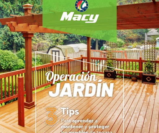 Operación jardín: la madera