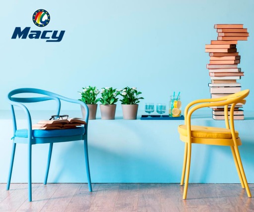 Amarillo y azul, una combinación ideal