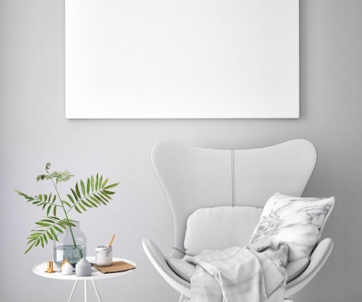 El blanco en la decoración de tu hogar